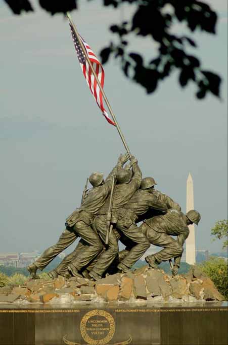 The Iwo Jima Memorial